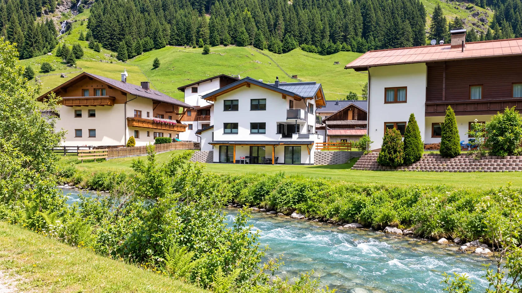 Apart Alpenjuwel am Bach im Pitztal