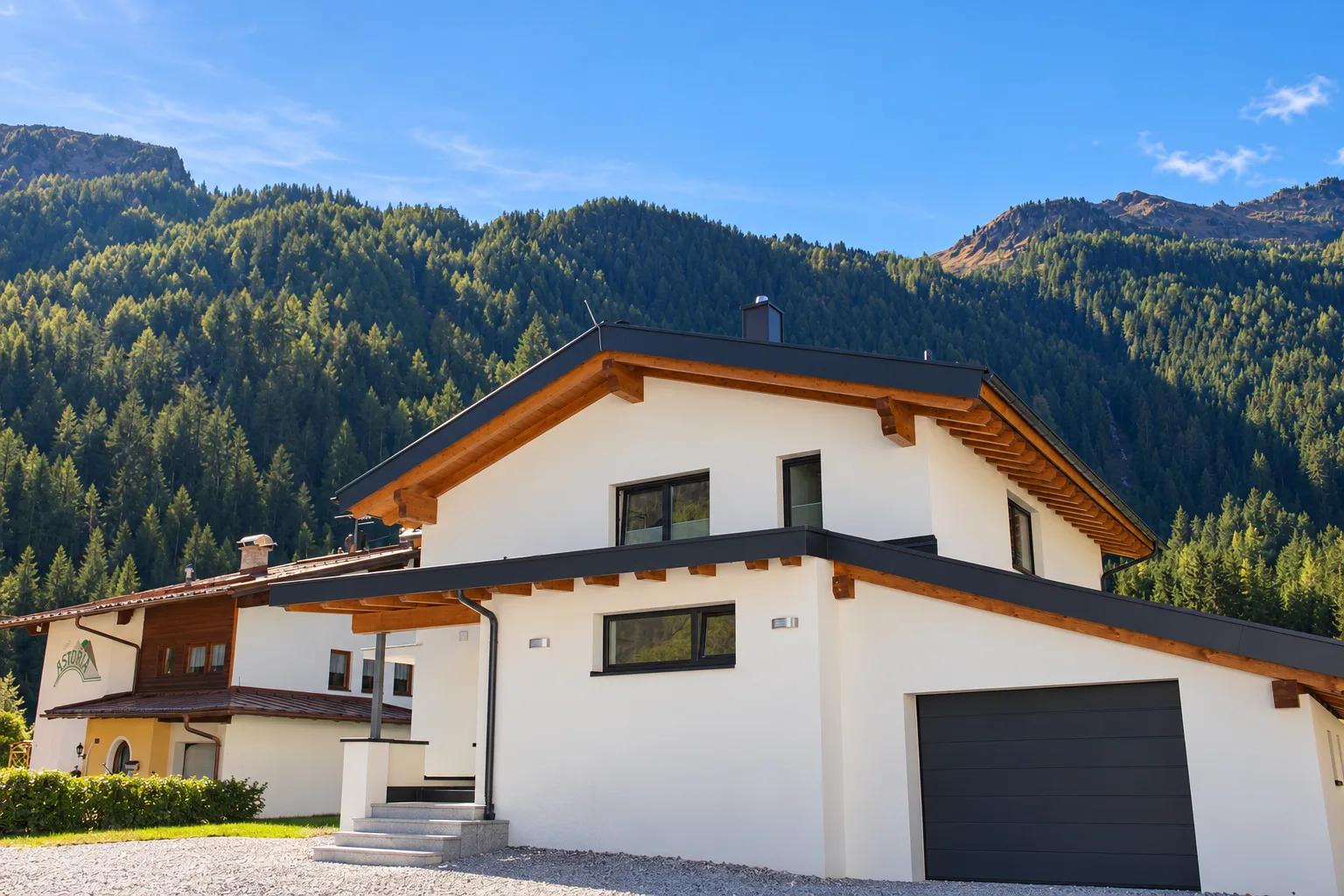 Hausansicht des Apart Alpenjuwel